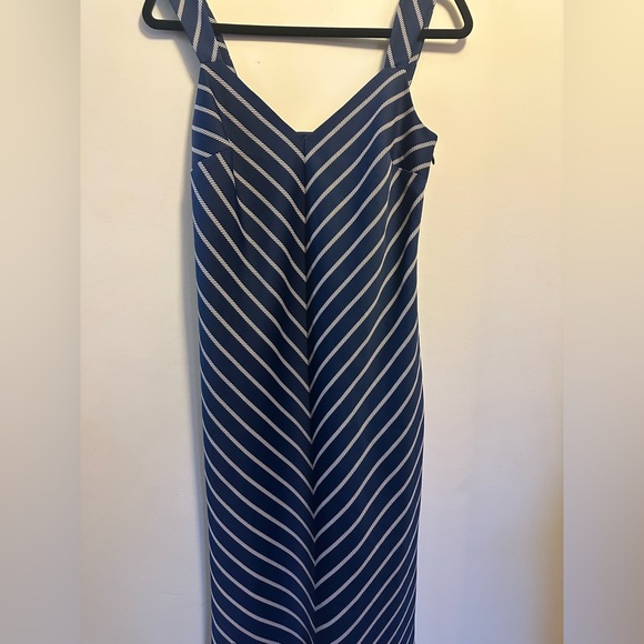 NWOT Blue Striped Banana Republic Dress size 2 - Picture 1 of 6